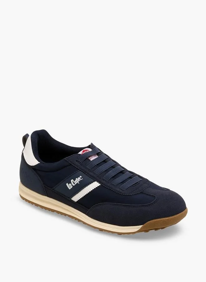 لي كوبر حذاء رجالي سهل الارتداء بقطع متباينة